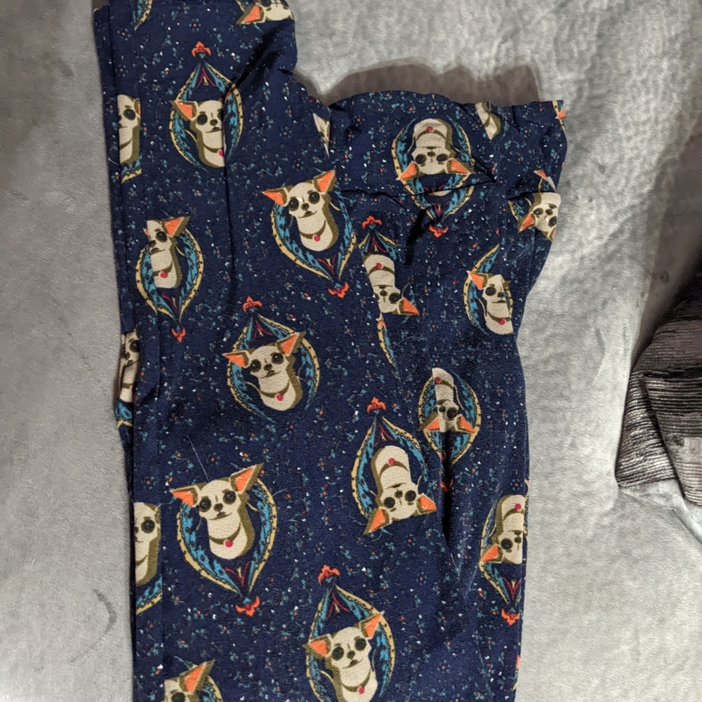 Chihuahua Sized TC LuLaRoe leggings